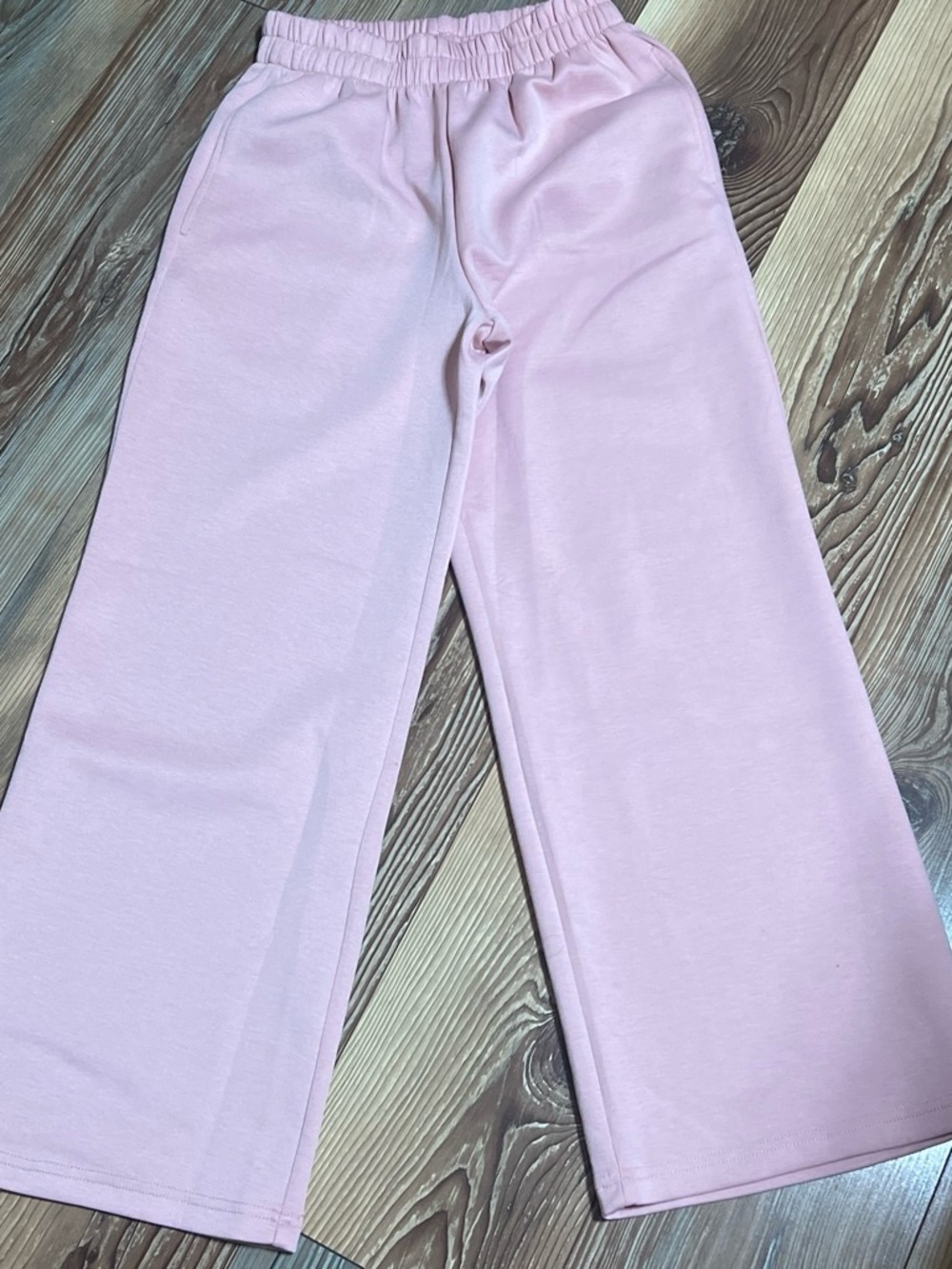 Women’s Wide-Leg Lounge Pants - Light Pink